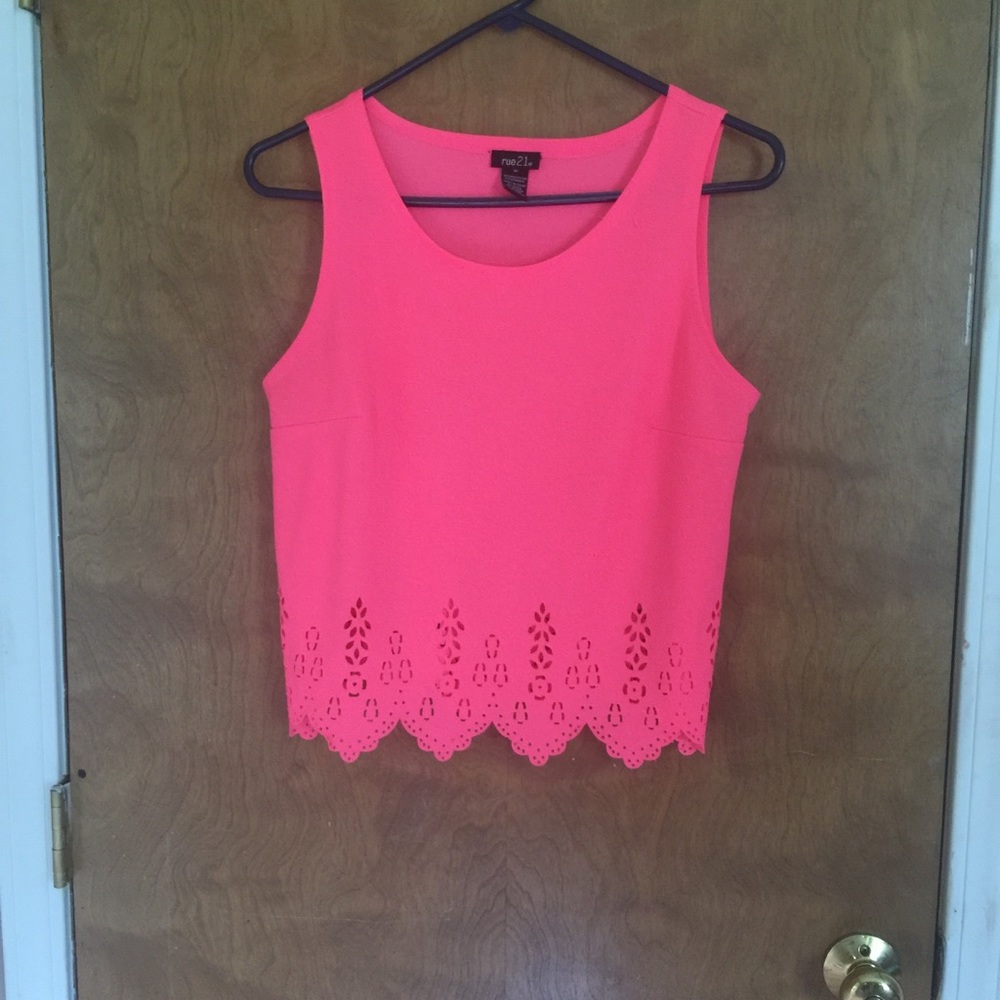 Bright Pink Blouse